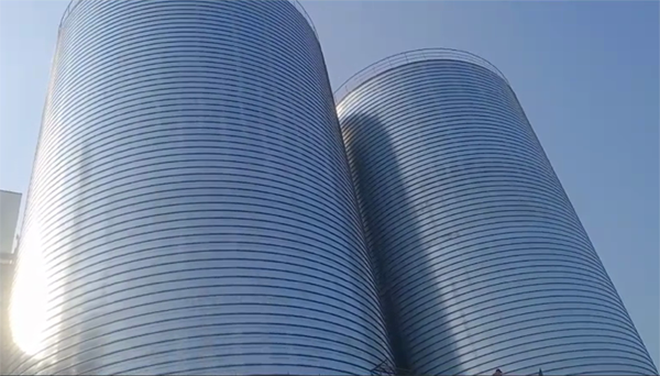 印江2座混凝土高架卷板仓