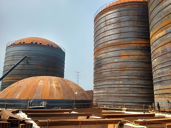 印江焦粉钢板仓